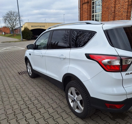 Ford Kuga cena 68900 przebieg: 122500, rok produkcji 2018 z Pabianice małe 562